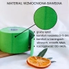 Zbliżenie na grubszy splot bawełny w tejpach 5e POWER w kolorze zielonym